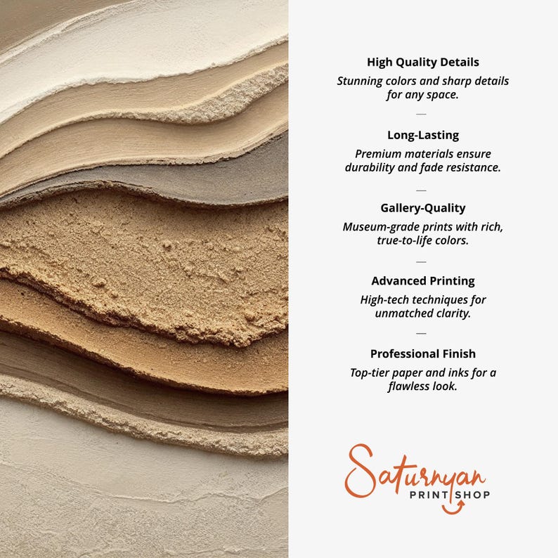 Sand Beige Brown Wabi Sabi Abstract Wall Art Set of 3 | Organic Modern ...