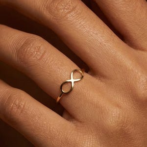 24k Gold Filled Infinity Ring