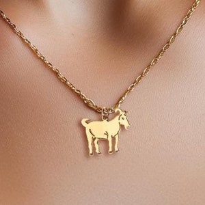 24k Gold Filled The GOAT Necklace · Goat Jewelry · Animal Jewelry · Sports Gifts for Girls · Champion Pendant · 925 Silver