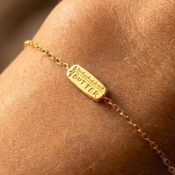 24k Gold Fill Stick o’ Butter Bracelet