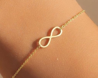 24k Gold Fill Infinity Bracelet