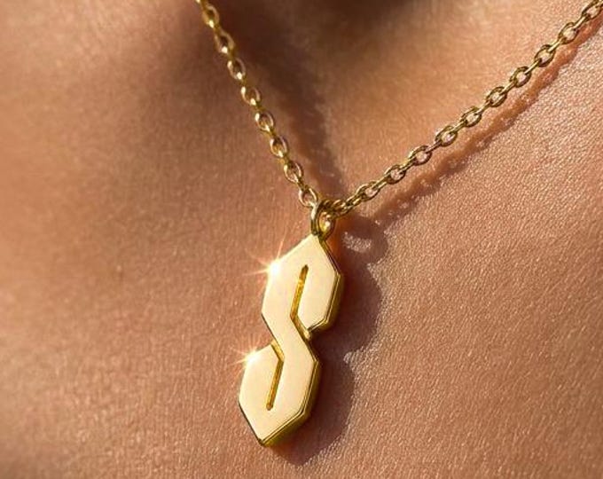 24k Gold Filled 'S' Thing Necklace