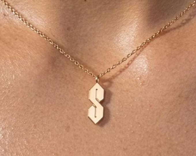 24k Gold Filled 'S' Thing Necklace