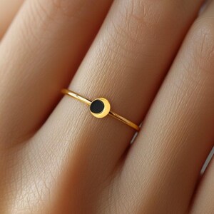 24k Gold Filled Eclipse Ring
