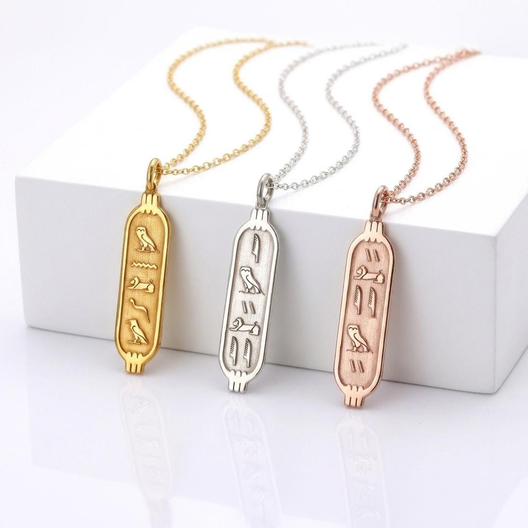 ヒエログリフネックレス - Etsy 日本
