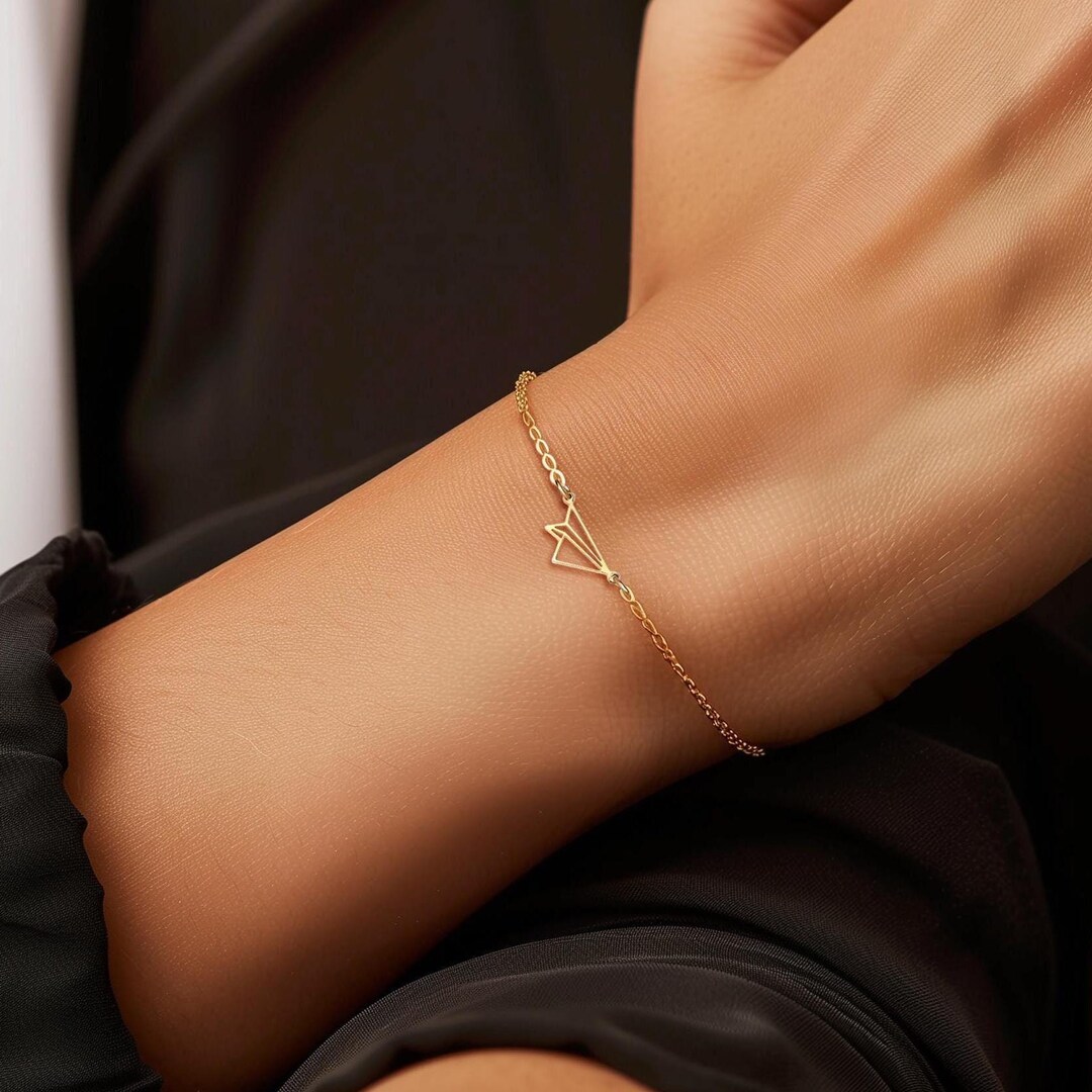 Air Bracelet Gold Plated Gold main image 1