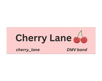 Automagneten - Cherry Lane-band - ROZE