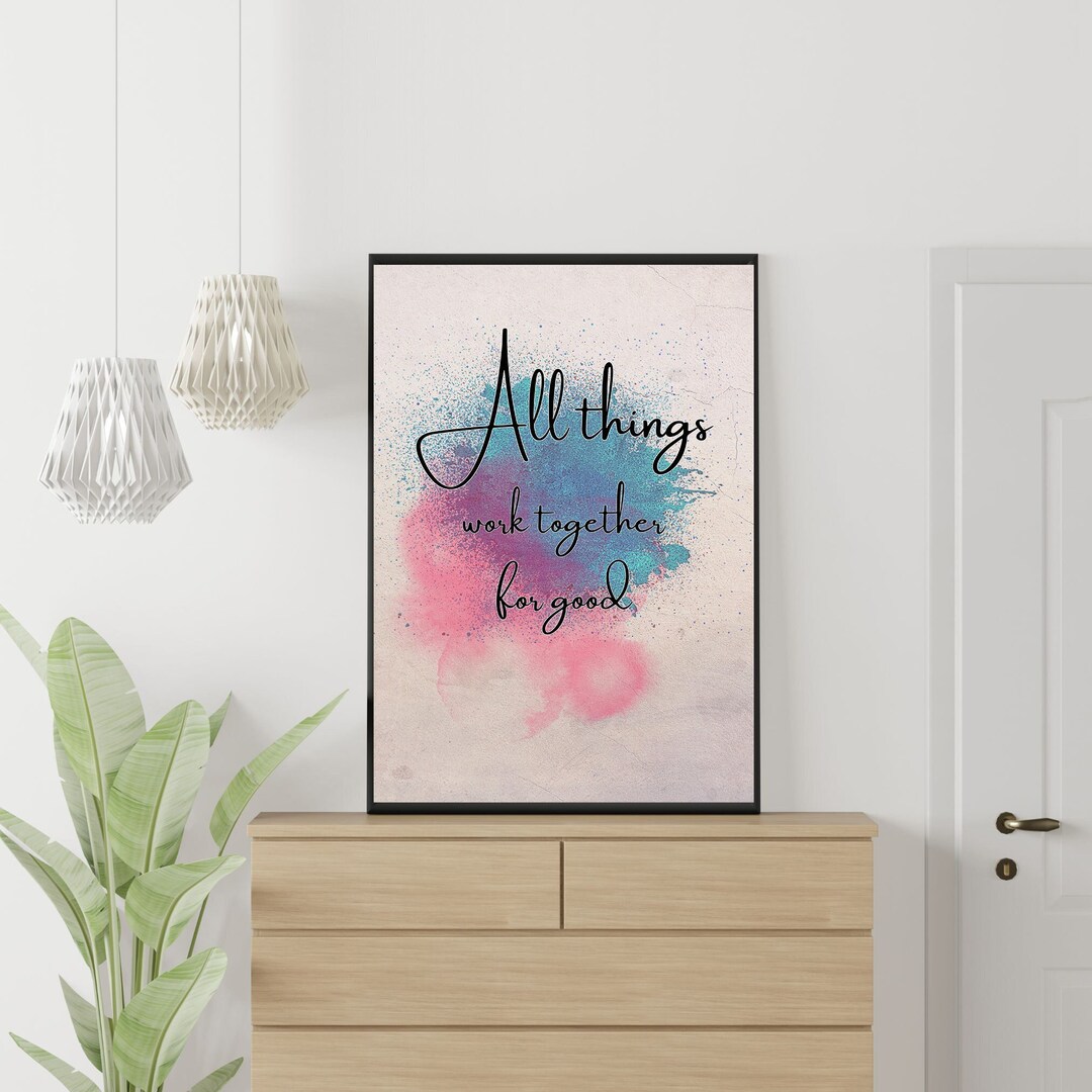 1 Piece Bible Verse Wall Art Reassuring That, Despite Your Current ...