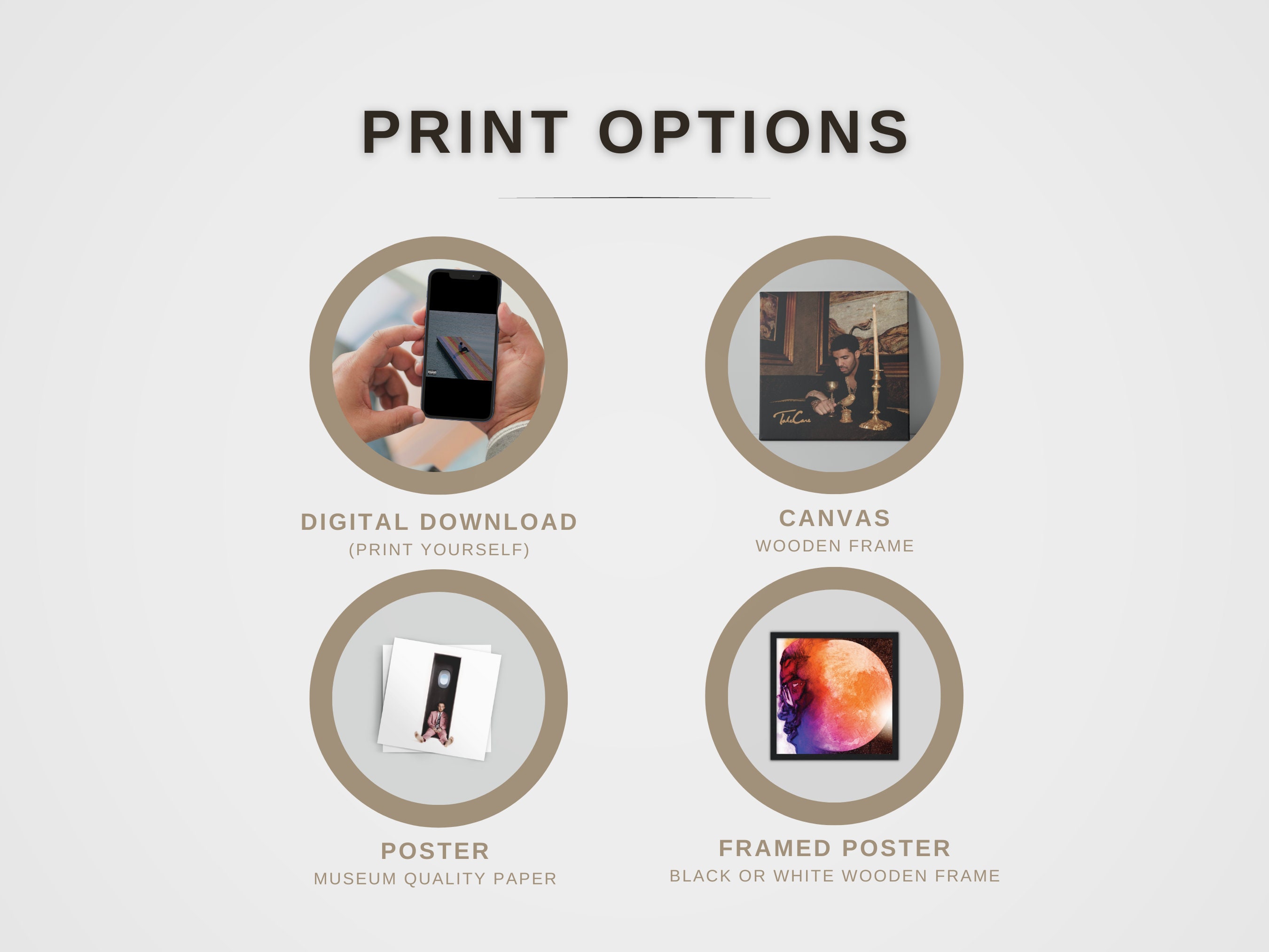 Custom Album Cover Print Music Poster Album Poster Album Personalized