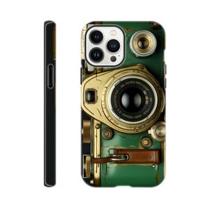 RETRO PHONE Case 2, Étui pour téléphone avec appareil photo, Étui pour téléphone tendance, Appareil photo argentique rétro, Étui pour téléphone avec appareil photo rétro, Étui pour téléphone amusant, Vu à la télévision iPhone 13 Pro Max