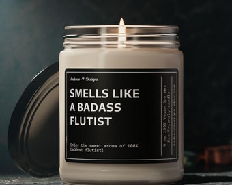 Lustiges Flötenspieler Geschenk für Flötenspieler Geschenke Lustiges Flötengeschenk für Männer Frauen Flötist Geschenk für Flötenlehrer Musiker Geschenke Flötenkerze