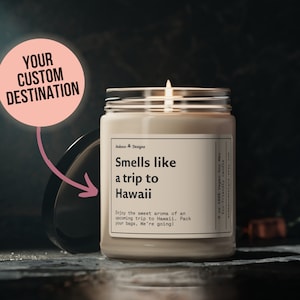 Personalized Surprise Birthday Trip Gift Vacation Surprise gift Travel Surprise Gift surprise vacation reveal Hawaii vacation surprise Gift