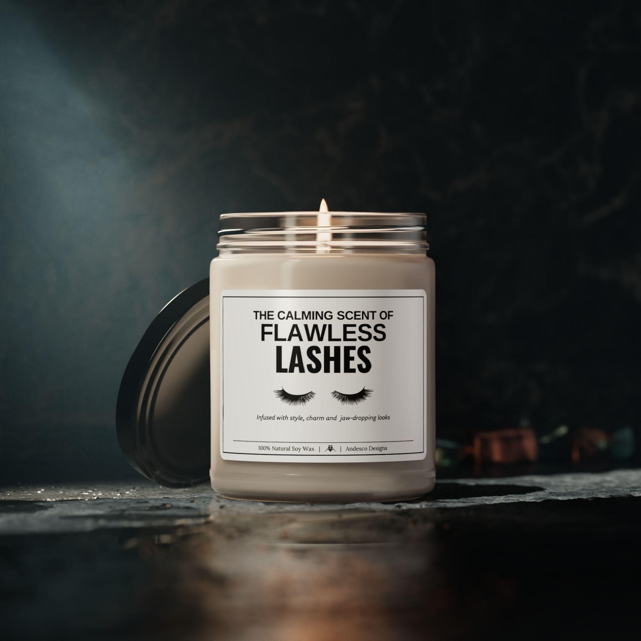 Funny Gift for Lash Tech Candle Gift for Lash Artist Gifts Lass Boss Candle Lash Tech Room Decor Lash Artist Decor Lash Owner Salon Decor