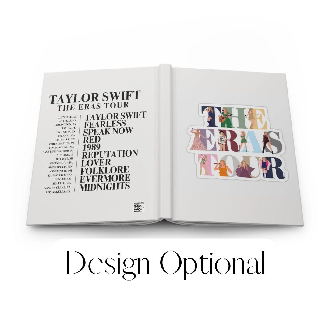 Composition Notebook Taylor Eras Tour: Swiftie School Supplies, 7.5 x  9.25, 100 pages