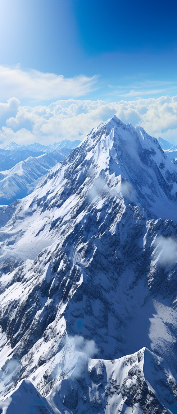 Snow Mountain Iphone Wallpaper