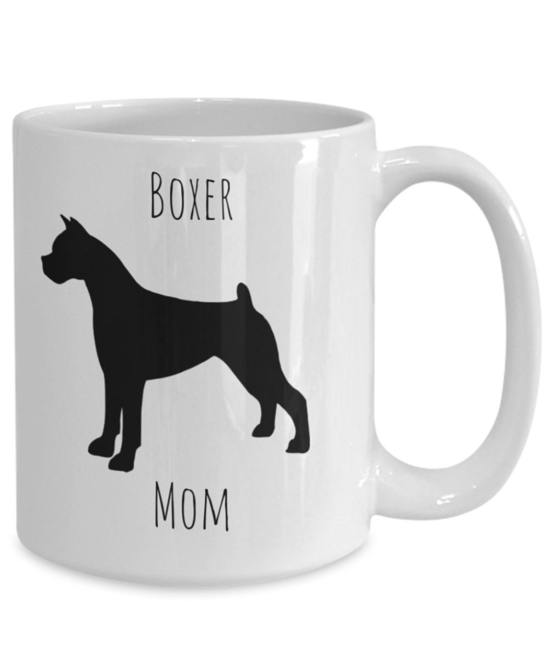 Dog Boxer Boxer Coffee Cup Boxer Mug Dog Coffee Cup Dog Etsy
