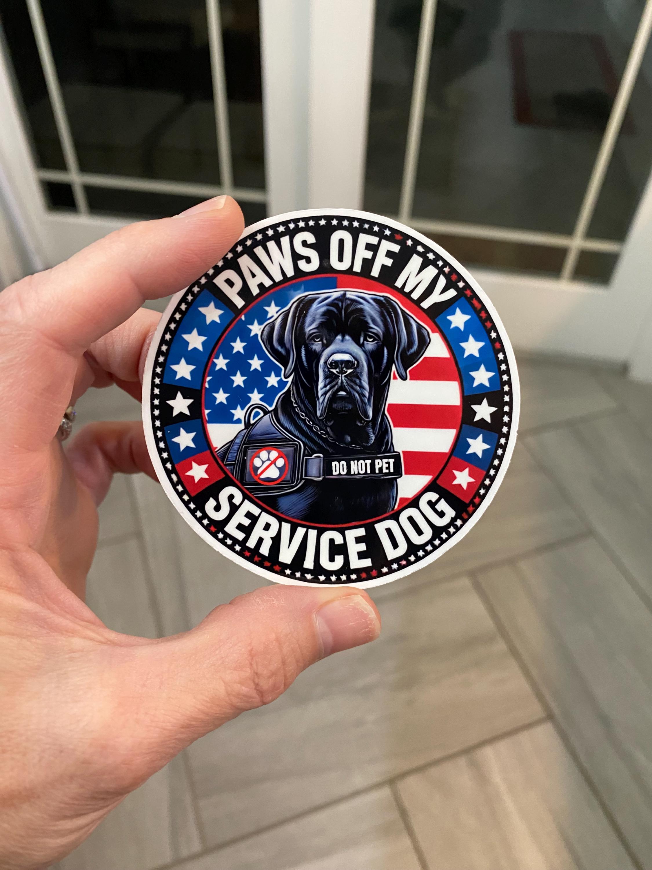 Service Dog Sticker