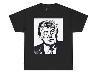 Trump Black and White