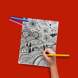 Independence Day Coloring Sheet | Printable 4th Of July | Fourth of July Coloring | Patriotic Coloring Sheet | Fourth of July Printable