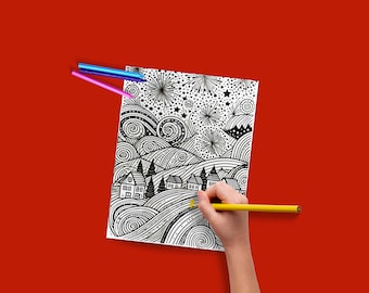 4th of July Coloring Book | 22 Patriotic Kids Pages (PDF)