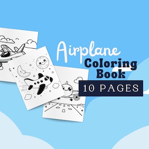 Airplane Coloring Pages | Airplanes Coloring Sheets | Kids Coloring Activity | Airplane Coloring Pages | Air Force | Plane Coloring Book