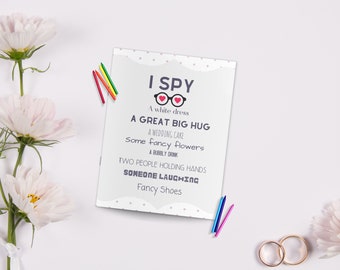 Wedding Activity Book for Kids | Printable Coloring Pages (Digital Download)