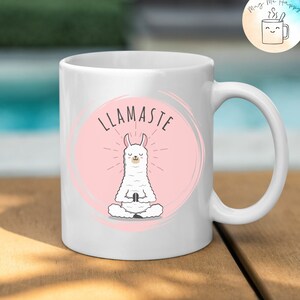 Llamaste In Bed, Cute Llama Pajamas Gifts Idea Llamaste In Bed, Cute Llama Pajamas Gifts Idea