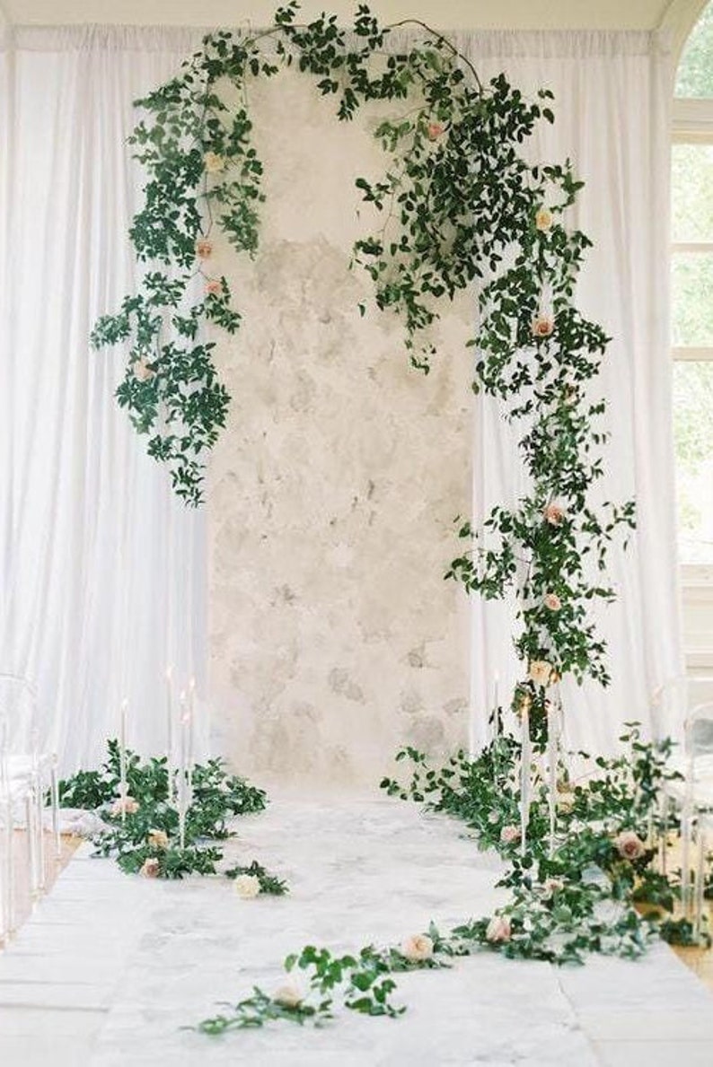 Smilax Vines Wedding Greenery 80ft & 150ft Fresh Cut image 2