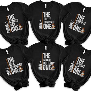 Costume Group Halloween Shirt, Funny Matching Halloween Office Party T-Shirt, Custom Teacher Group Costume, Gift for Co-worker, Work Party