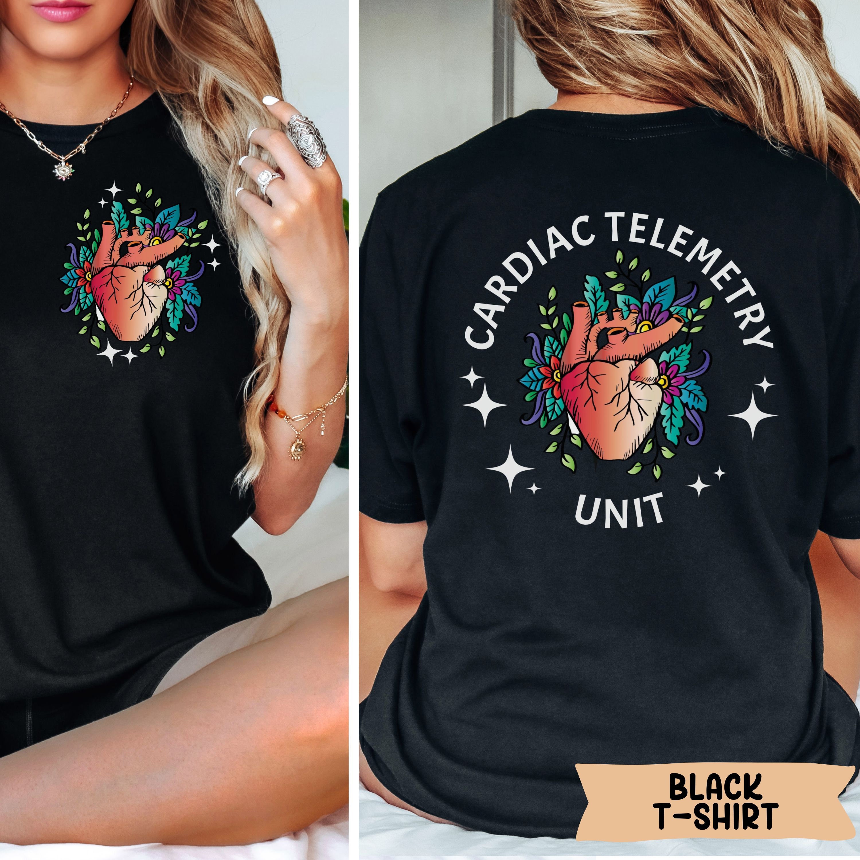 Cardiac Telemetry Unit Nurse Shirt, Cardiology Tshirt, CVICU