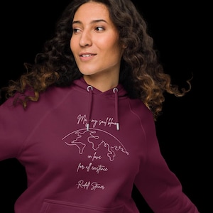 Rudolf Steiner unisex eco hoodie