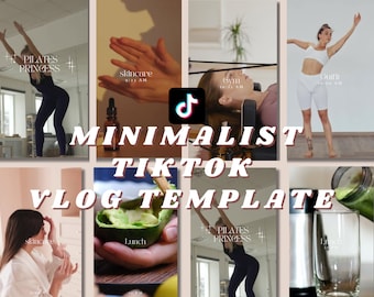 TikTok Video Template - Minimalist style