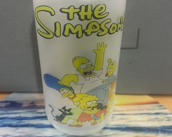 Copo de vidro dos Simpsons