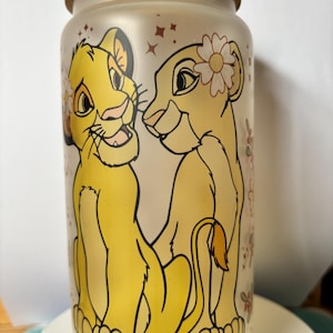The Lion King Glass Tumbler