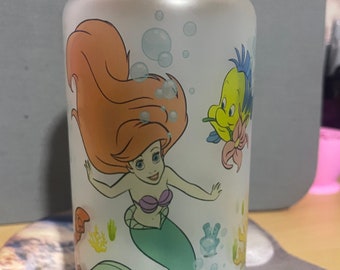 Little mermaid Glass Tumbler