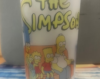 Copo de vidro dos Simpsons
