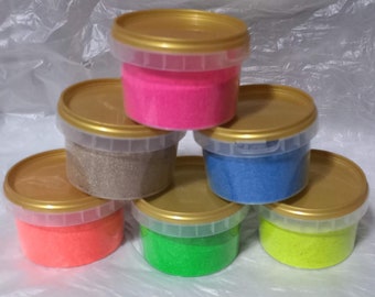 Vibrant Colored Sand: 100g Art & Wedding Crafts