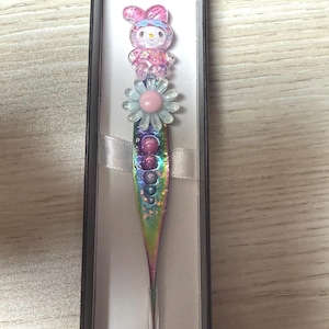 Decorated Tweezers / Tweezers/ precision tip tweezers / Diamond painting tweezers/ DP Tweezers/ Metal tip tweezers