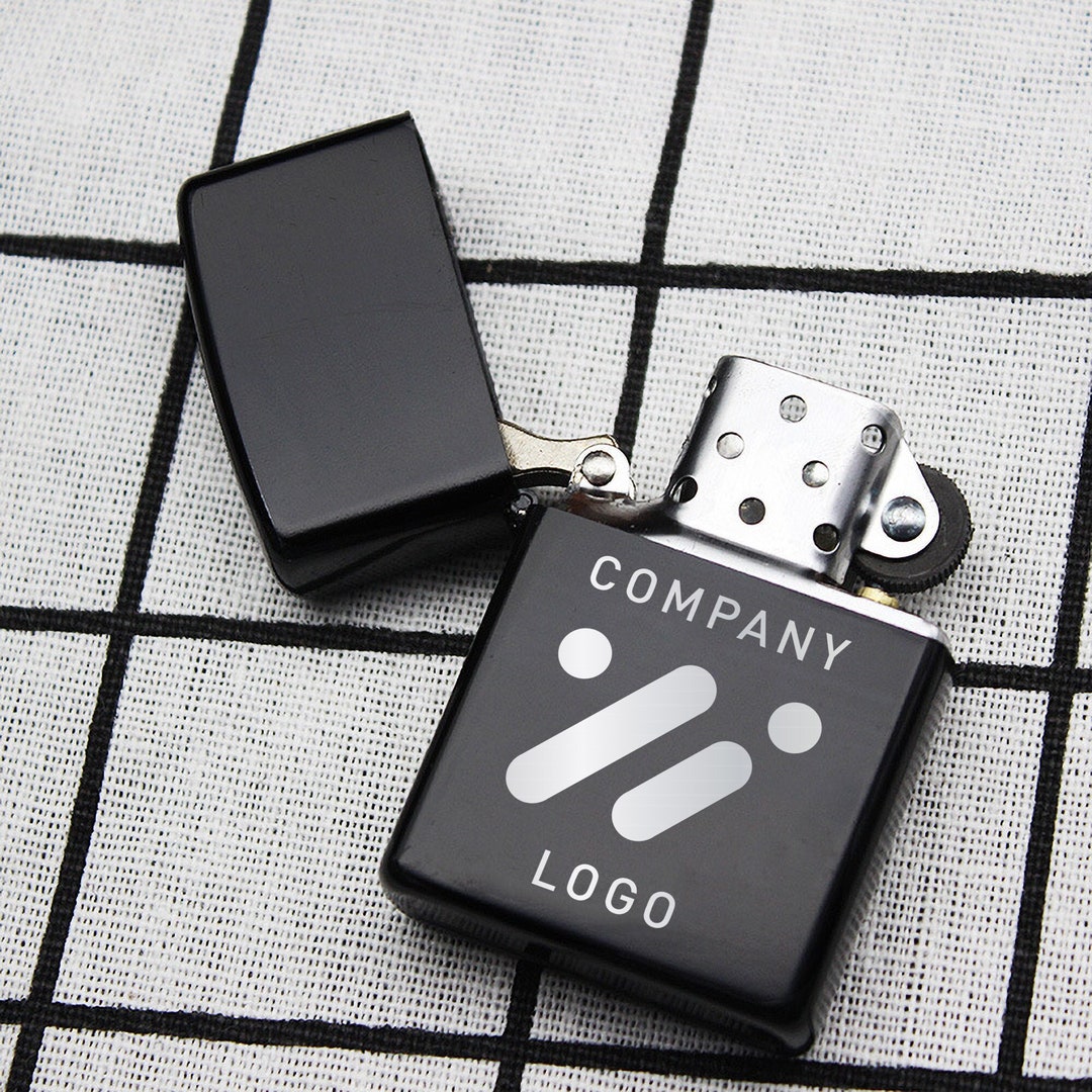 Company Logo Lighter, Personalized Lighter Case, Cigar Lighter, Custom