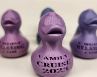 3 D PRINTED CRUISE DUCKS (Set of 12)