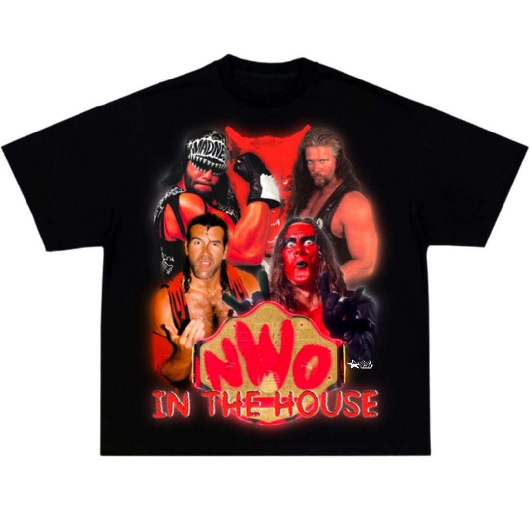 nWo RUN WITH THE PAC Tシャツ 1998年製 Vintage Rare 98 WCW / NWO Run With the Pac XL Shirt - Sting