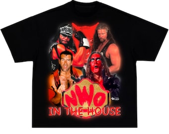 Limitedco.: Wolfpac “NWO” Tee - Etsy
