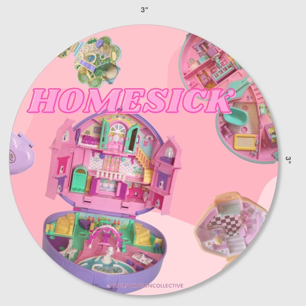 Homesick Vintage 90s Polly Pocket Sticker