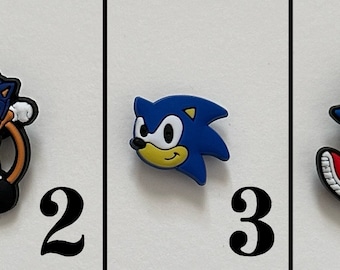 Sonic Shoe Charms