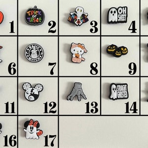 Halloween Shoe Charms #2