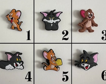 Tom & Jerry Shoe Charms