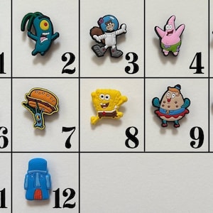 SpongeBob SquarePants Shoe Charms