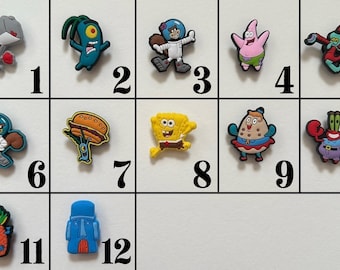 SpongeBob SquarePants Shoe Charms
