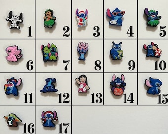 Lilo & Stitch Shoe Charms