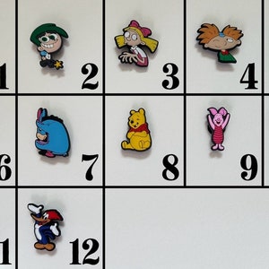 Cartoon Mix Shoe Charms